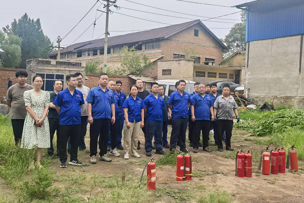 智鑫公司全员消防演练活动